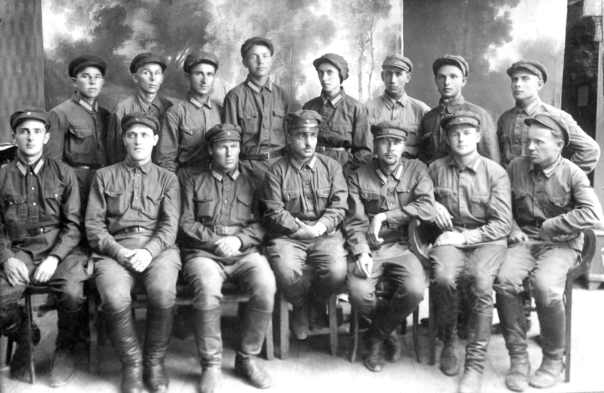 Группа курсантов, 1929