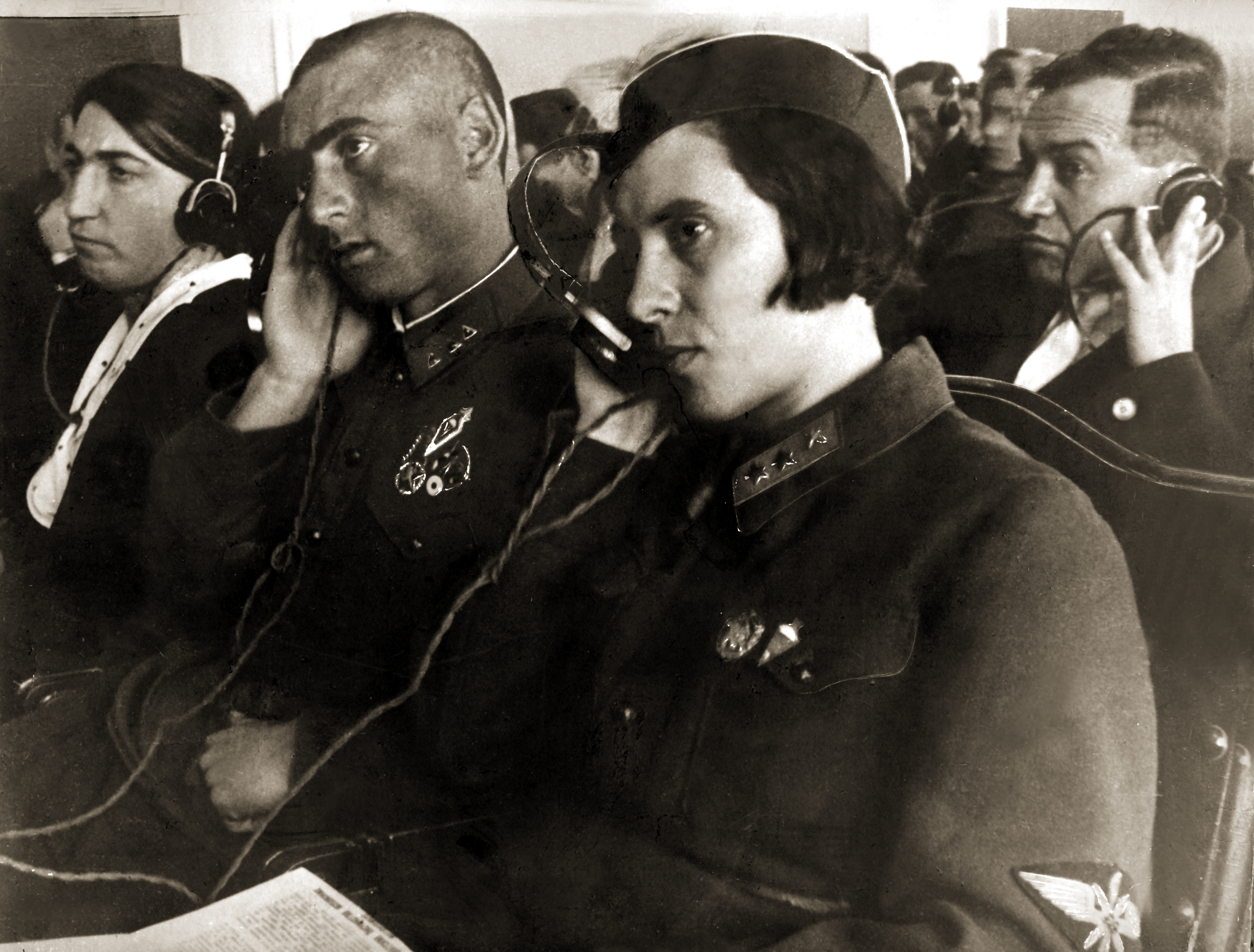 Президиум в честь приезда, 1936